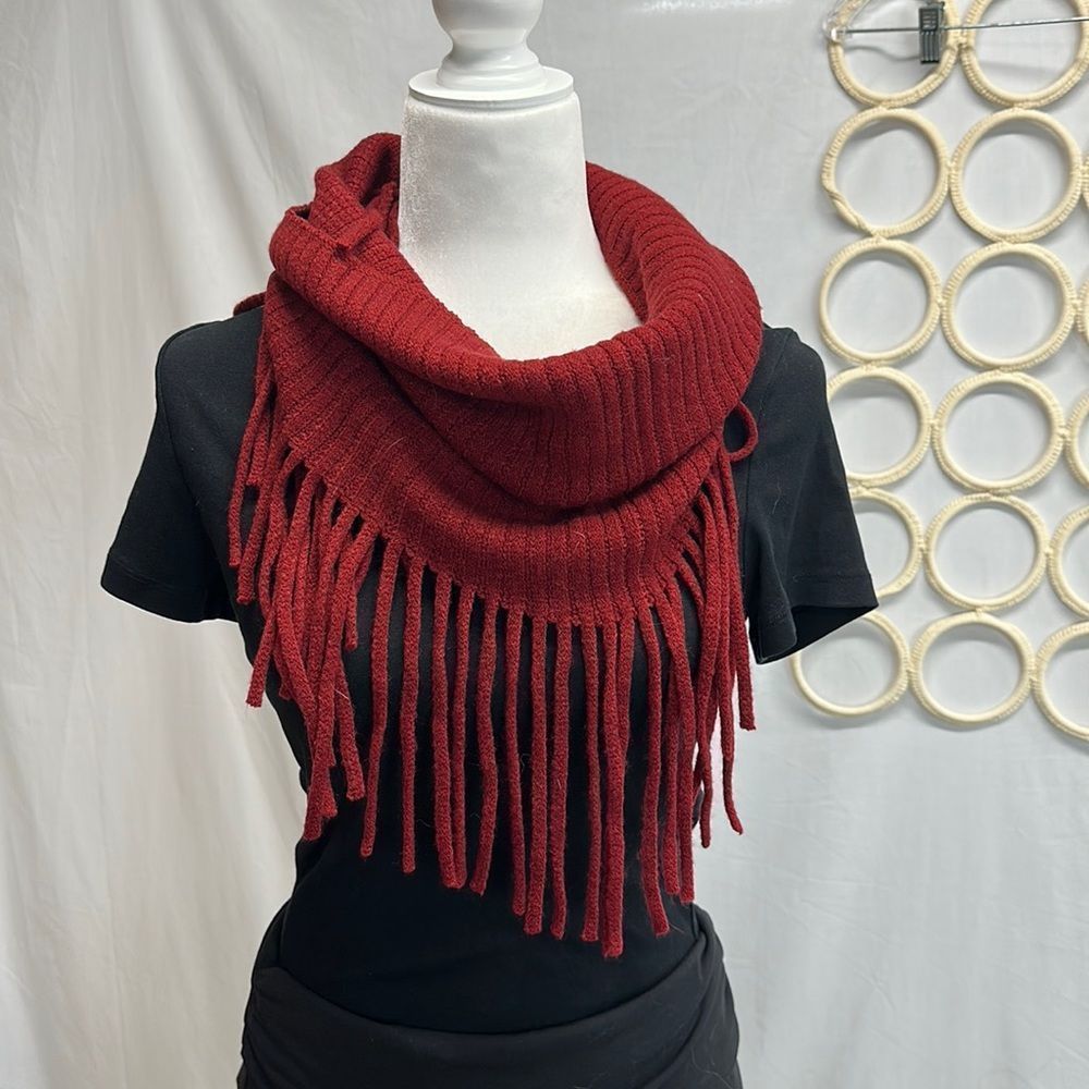 NWT Brass Plum cowel scarf